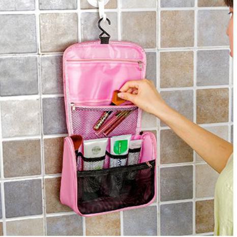 Tas Kosmetik Tas Travel Pria Wanita Tas Gantung Tempat Alat Mandi List