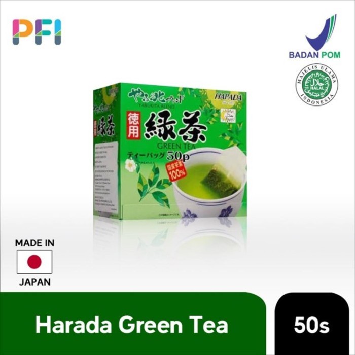 

Harada Yabukita Green Tea Box 50s 100% japan teh hijau