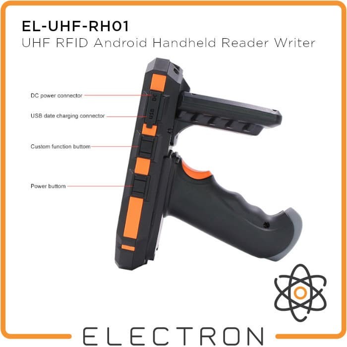 EL-UHF-RH01 UHF RFID Android Handheld Reader Writer Long Range 4G 3G