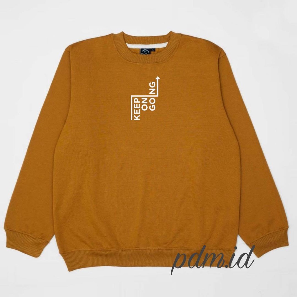 Sweater Crewneck Pria Terbaru Unisex Warna Ijo Botol Jaket Cronek Cowok Cewek Original Distro Bandung Switer Crewnek Oversize Korean Stel Bahan Cottoon Tebal SIZE M L XL XXL JUMBO