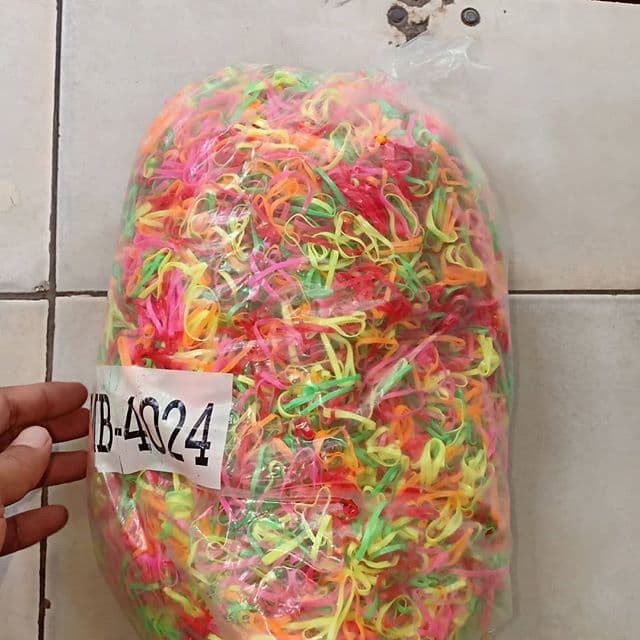 Karet Jepang Kiloan/Karet Jepang 1kg//Ikat Rambut Anak