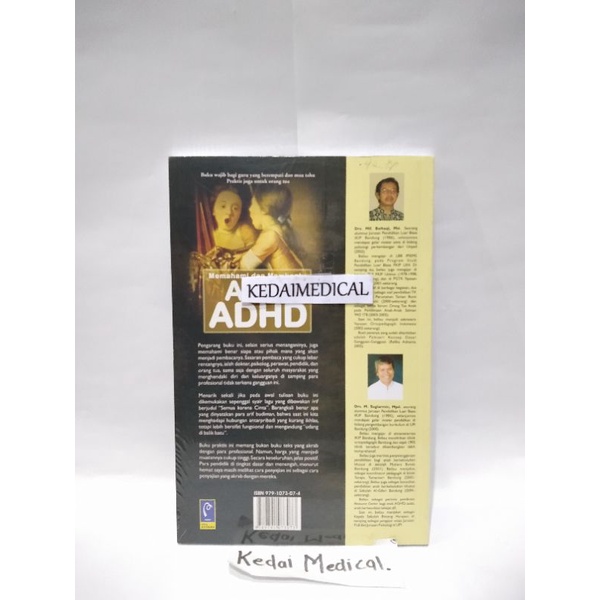 (ORIGINAL) BUKU MEMAHAMI DAN MEMBANTU ANAK ADHD TERBARU