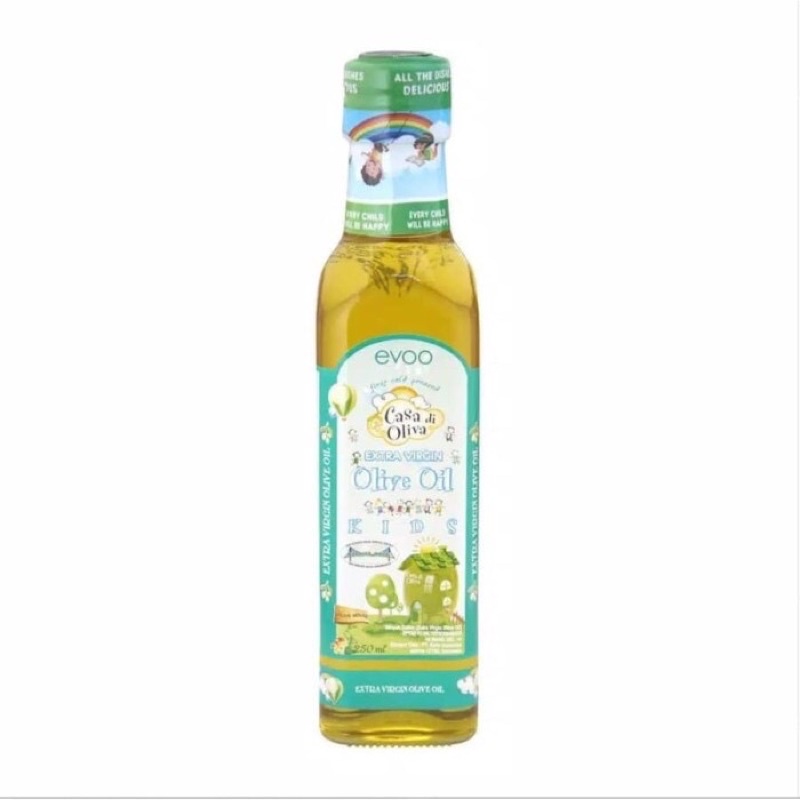 Evoo Casa Di Oliva Extra Virgin Olive Oil For Kids Bayi Minyak Zaitun Evo MPASI Original 100%