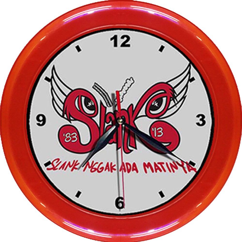 JAM DINDING SLANK 4   (DIAMETER 30CM)