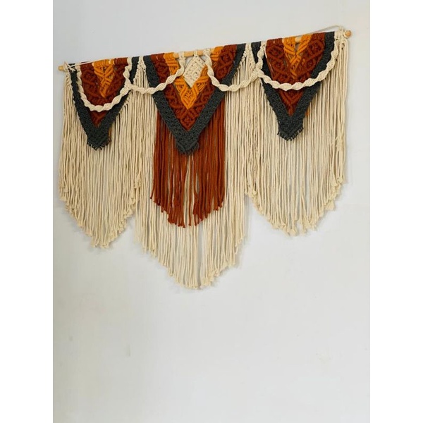 READY STOK) macrame Hiasan dinding maya / macrame wall hanging/ Dekorasi rumah