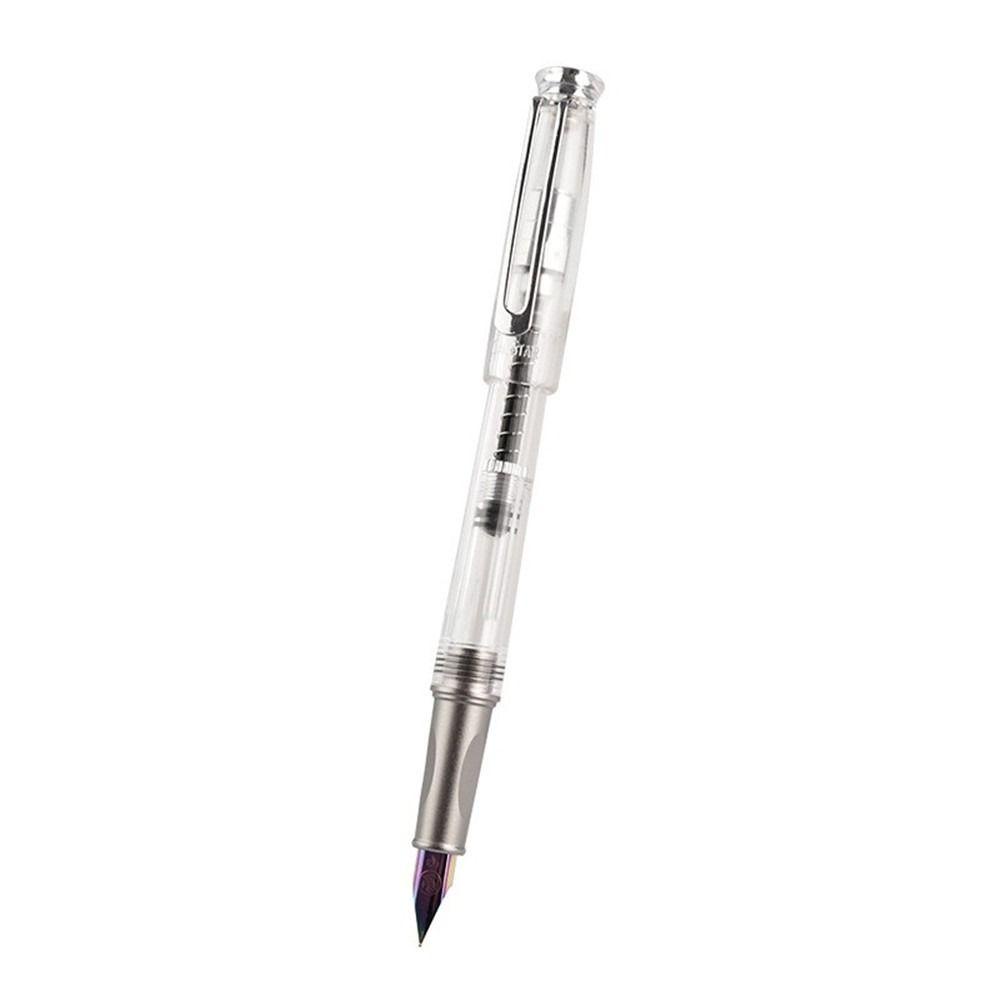 R-flower 0.38mm Fountain Pen Hadiah Tinta Sac Tahan Lama Latihan Kaligrafi Replaceable Ink Sac