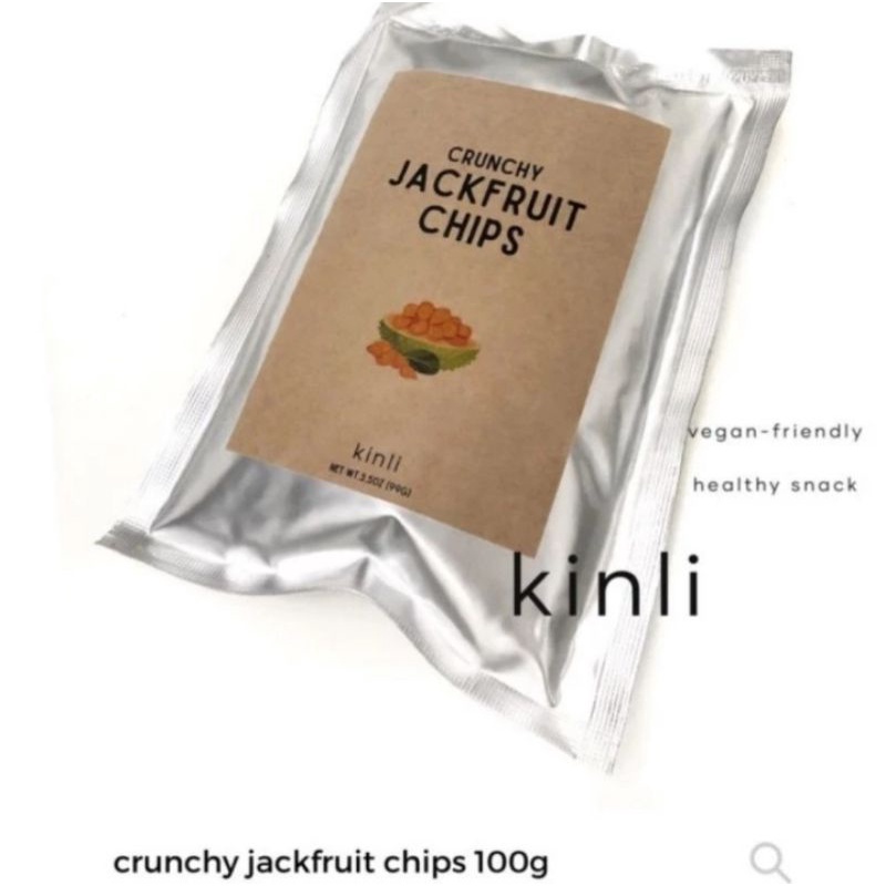 crunchy jackfruit chips keripik nangka premium 100g real fruit