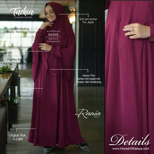 Rania plum by kaisya