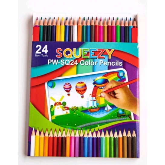 

Pensil Warna / Pensil Mewarnai/ Pensil Warna 12 Warna & 24 Warna / Color Pensil