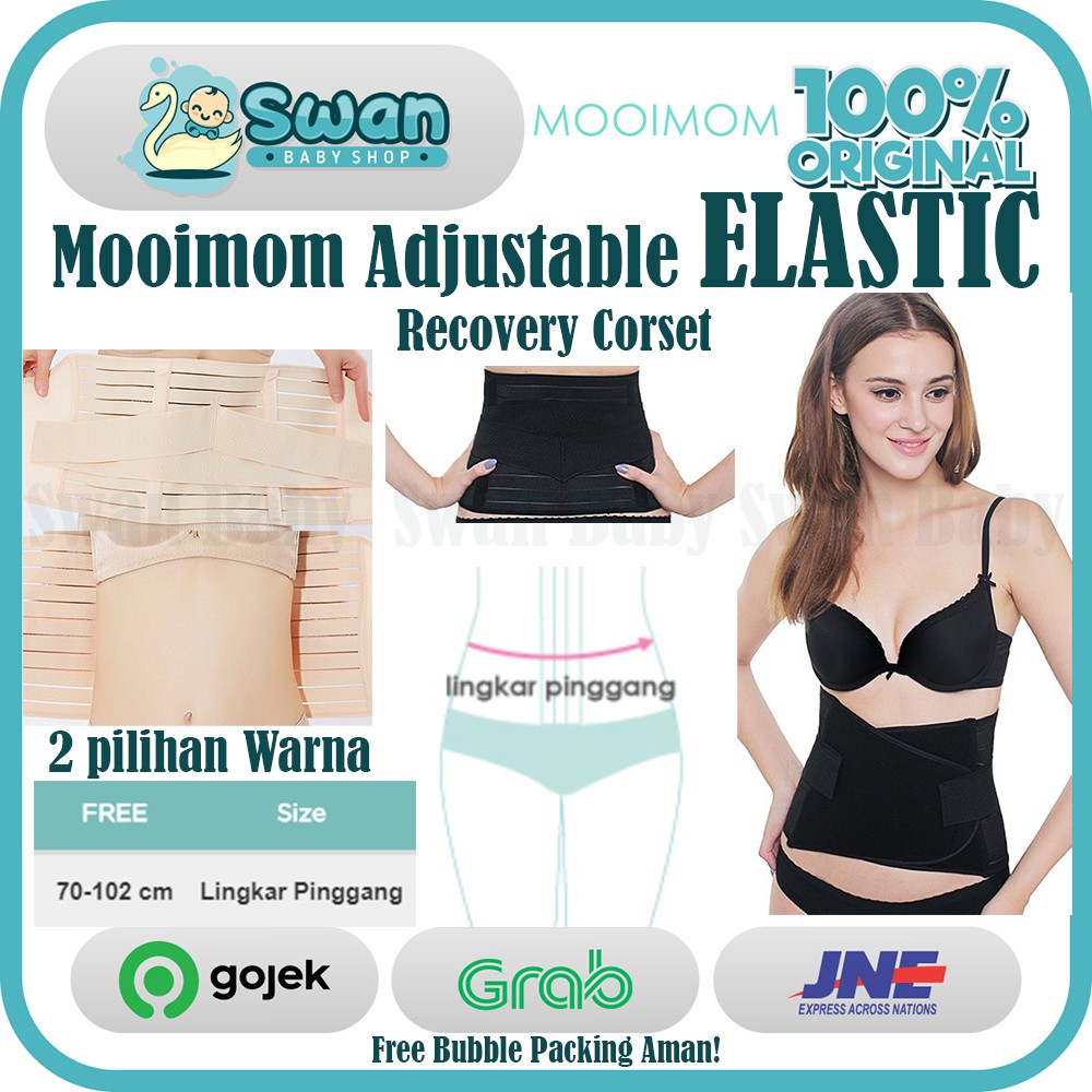 Mooimom Adjustable Elastic Recovery Corset Korset Pasca Melahirkan