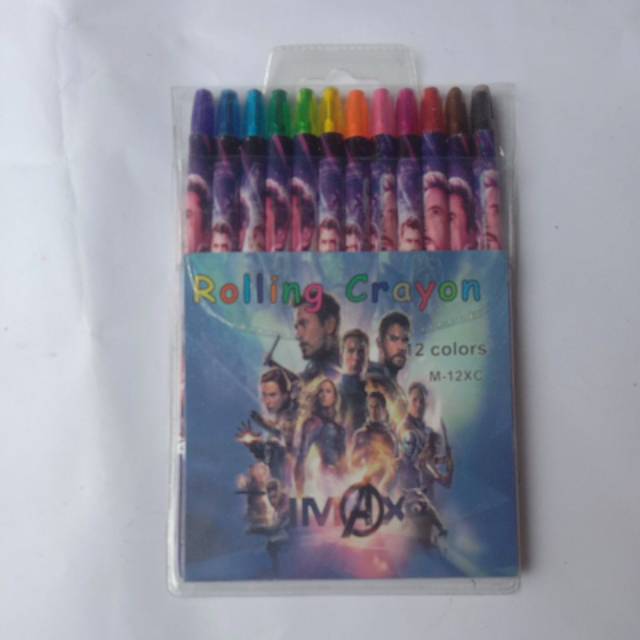 

ROLLING CRAYON PENSIL WARNA PUTAR