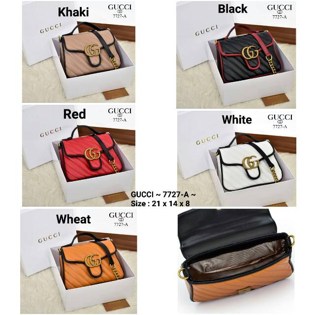 GUCCI Marmont Mini Shoulder Bag 
~ 7727-A ~