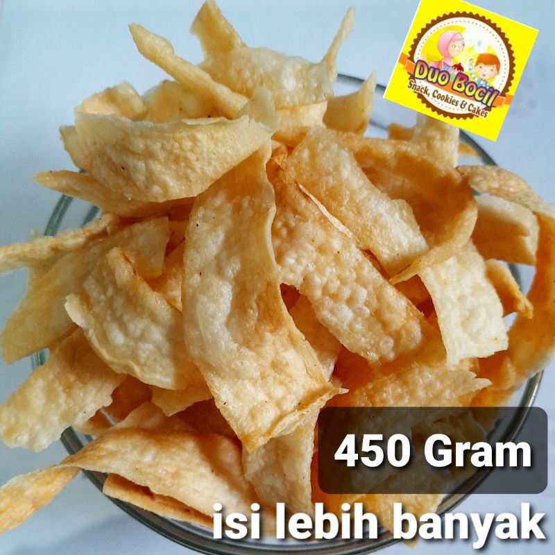 

Keripik Singkong Original Gurih Renyah Cipuy 400 Gram - Duo Bocil Snack