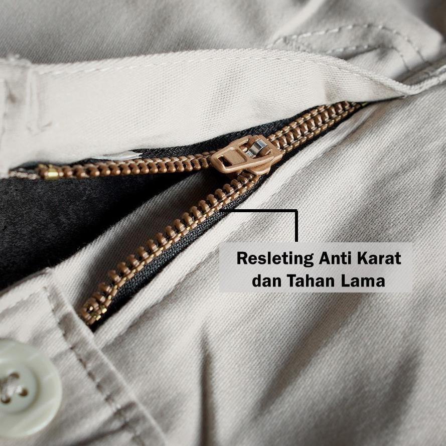 Terbaik Celana Chino Panjang Pria Stretch Chino 100% Original Celana Chino Pants Kerja Panjang Cowo