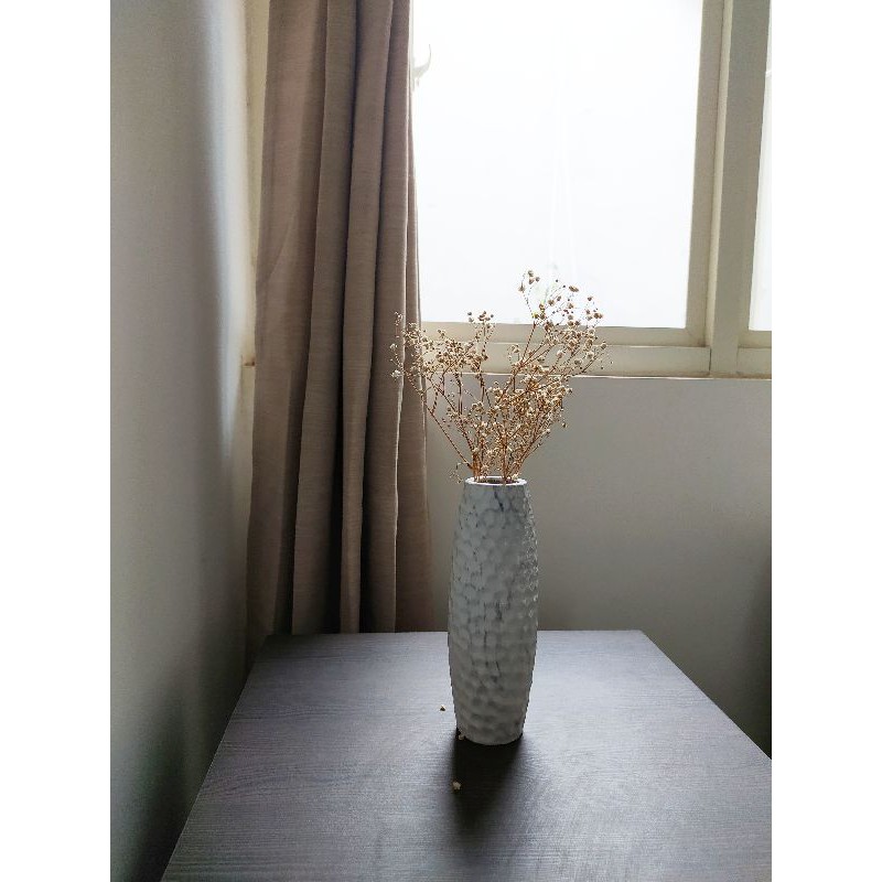 Vas bunga keramik/ Vas Shabby/ Vas Aesthetic - "SIGMUND"