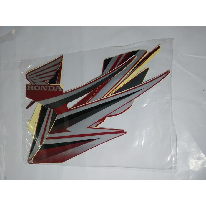 SALE -  Striping Lis Bodi &amp; Stiker Body CB150R 2013 Merah