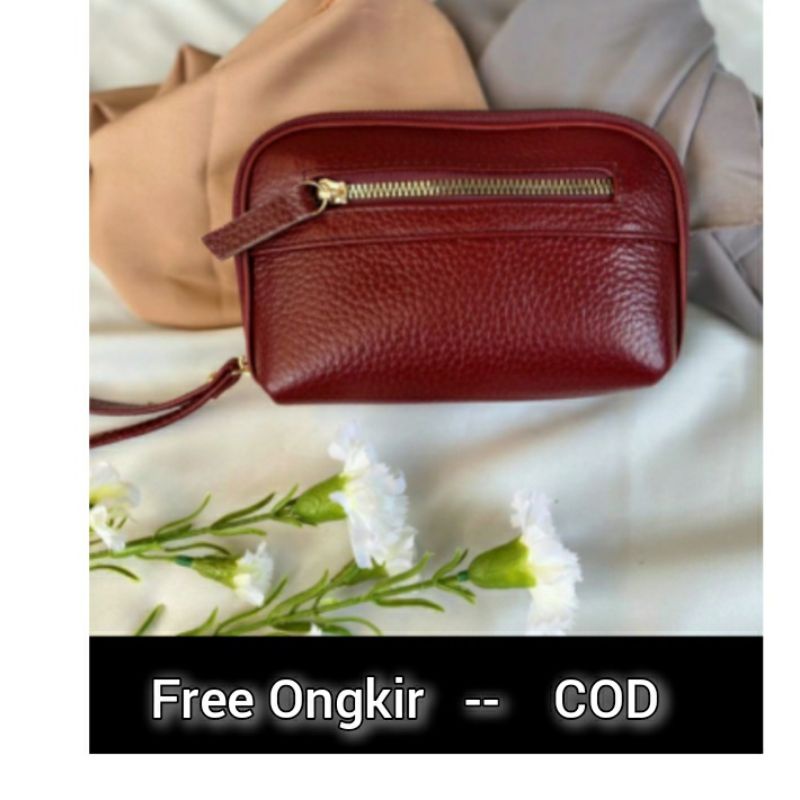 dompet wanita kulit sapi asli