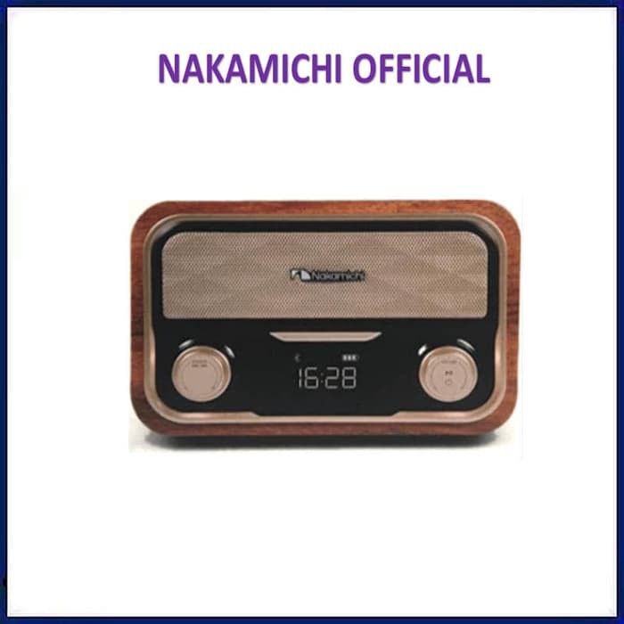 Nakamichi Soundbox Lite Retro Bluetooth Speaker With FM Sound Box