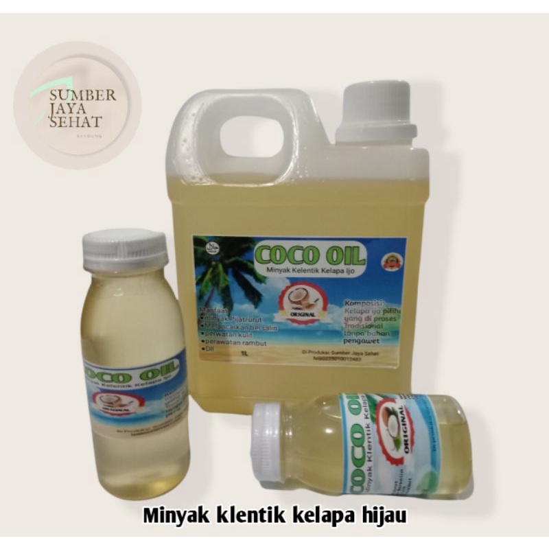 

paket minyak klentik kelapa ijo