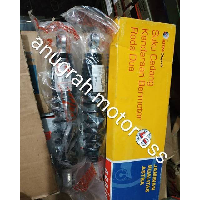 Shock belakang asli sepeda motor yamaha vega zr merk aspira sparepart