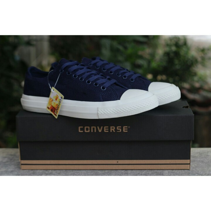 Sepatu Converse navy/dongker/chuck taylor II MURAH/LOW NAVY