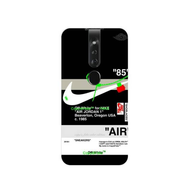 Nike x off white case Oppo f11 pro f9 f7 a7 a5s a3s realme 2 Vivo v11 v9 y81 y95