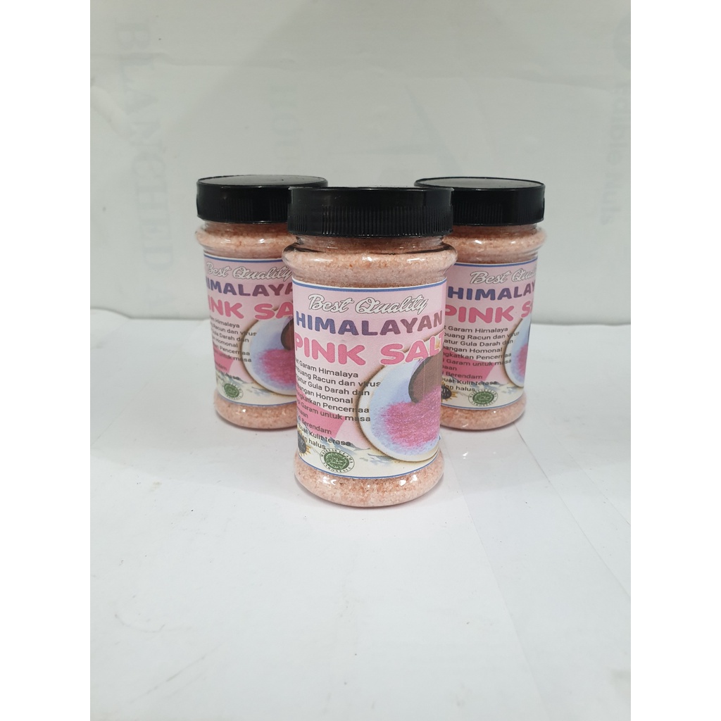 

Garam Himalaya Pink Salt 250gr// natural pink salt 100% original