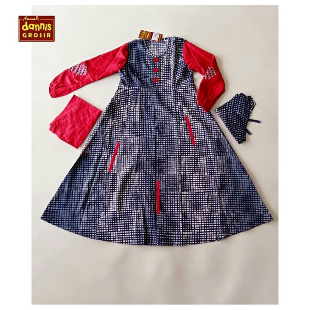 Terbaru Gamis Dannis Ja D Milenia Gamis Anak Gamis Best Seller Gamis Dannis Terbaru 2020 Shopee Indonesia