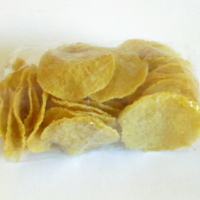 

Kerupuk puli/kerupuk gendar gurih renyah