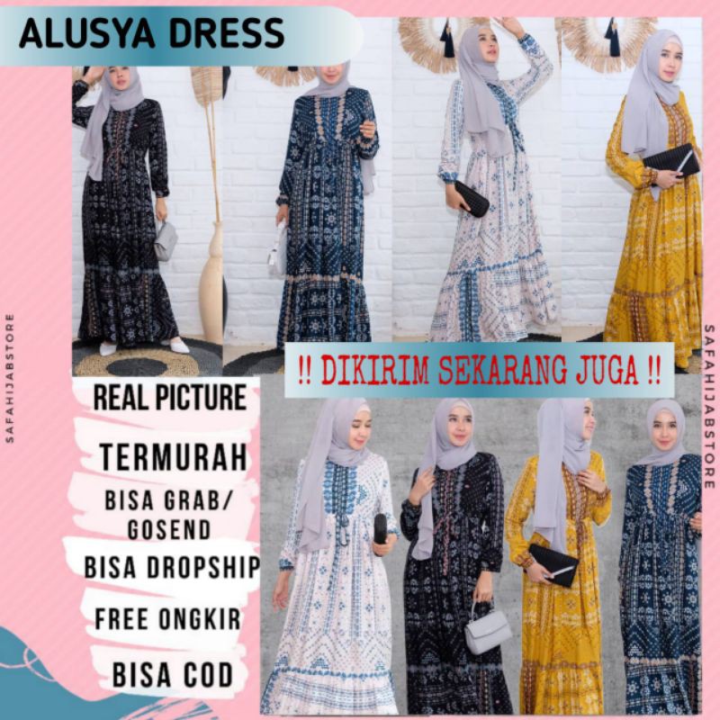 ALUSYA HOMEY DRESS BUSUI