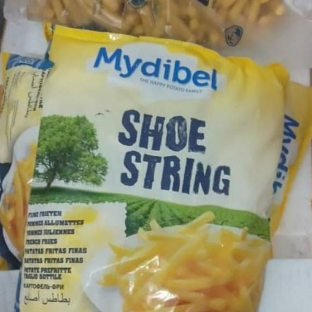 Frozen food mydibel shoestring kentang goreng 1kg