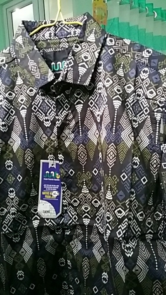 (bisa Seragaman) Biajo.shop Kemeja Batik Slimfit Pria Lengan Pendek Cotton Stretch Premium By Biajo