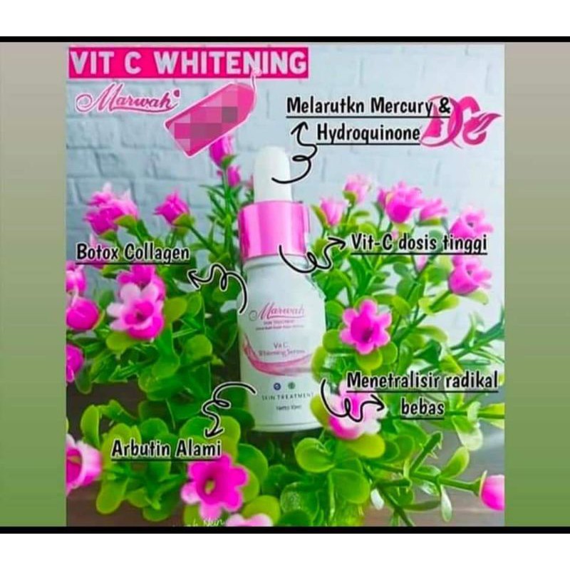 Serum Mutiara / Arginine / Red / Radiance / AHA / Vit. C / Bikini / Kinclong / Telagyn / Neck Marwah