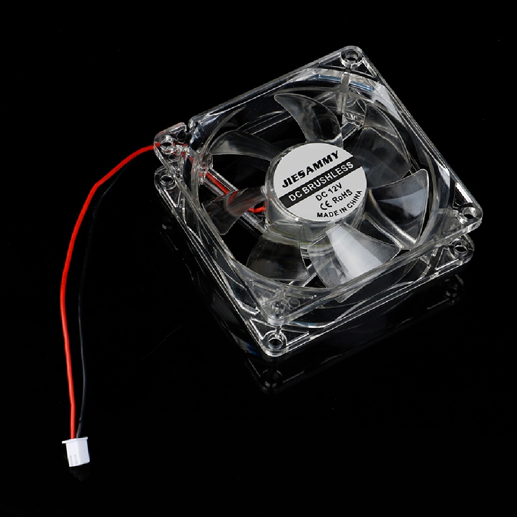 [birth] PC Computer Case Brushless Cooling Fan 80mm 8025S DC 12V 4Pin Cooler [ID]