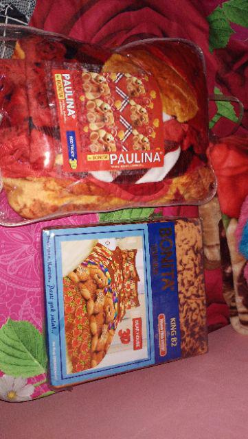 Ls Sprei Bonita Karakter Anak Lucu King Size No.1 180x200 Cm (6 Kaki) Motif Doraemon Stand By Me