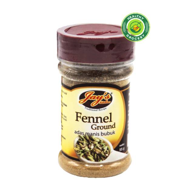 

Jay's / Jays Fennel Ground / Adas Manis Bubuk 55gr
