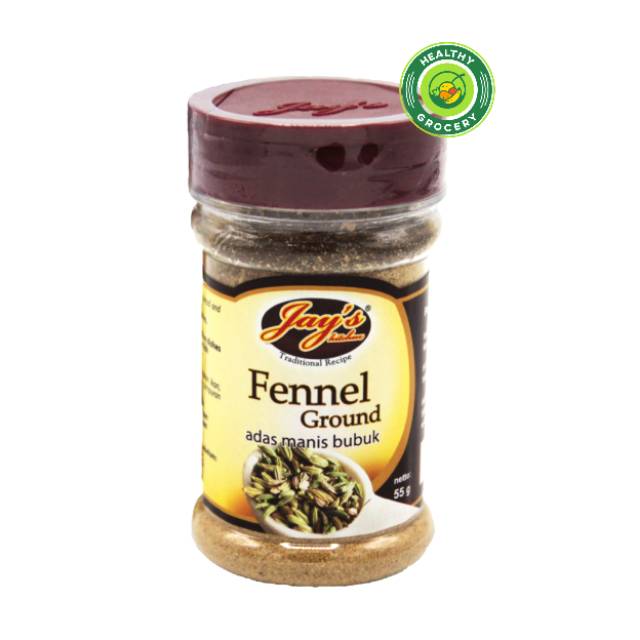 Jay's / Jays Fennel Ground / Adas Manis Bubuk 55gr