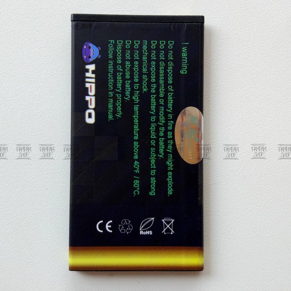 BE.08Ap22ᴬ– Baterai Hippo Double Power Original Asus Zenfone 4 A400CG C11P1404 Batre Batrai Dual Han
