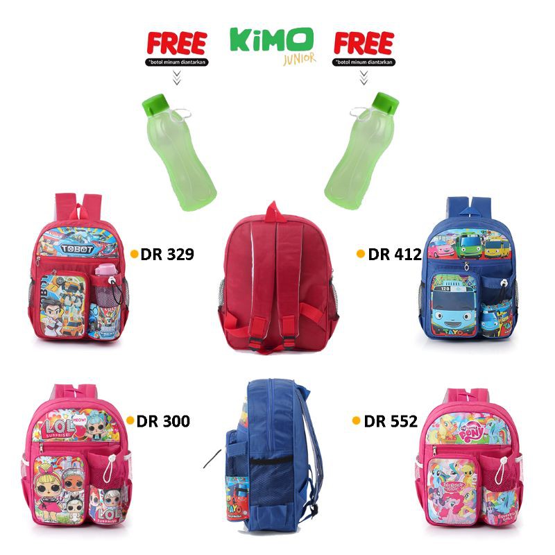 ARGL Tas Ransel Tas Punggung Anak Perempuan Tas LOL Tas Sekolah Anak TK SD