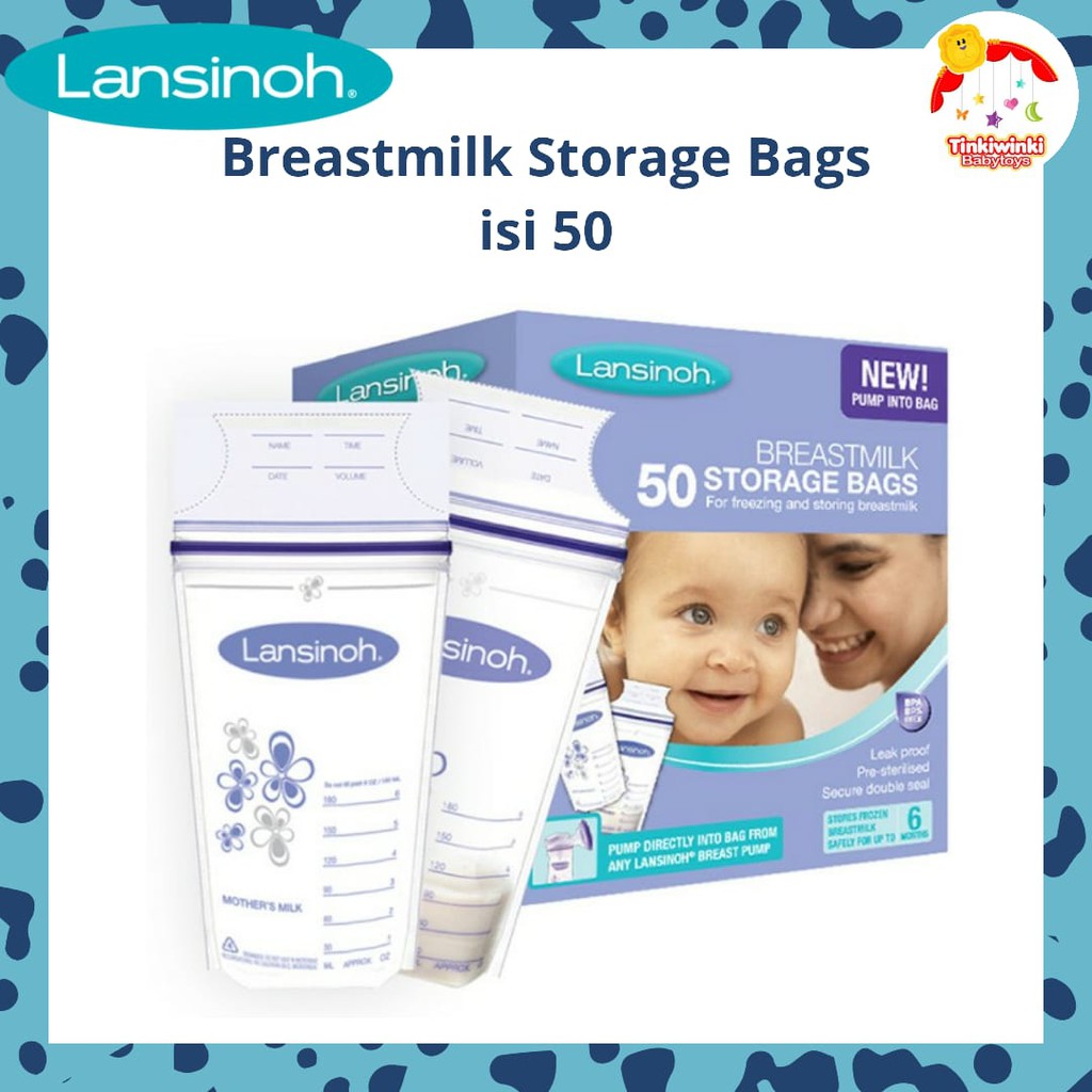 LANSINOH Breastmilk Storage Bags isi 50