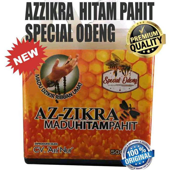 

Top Product Madu Hitam Pahit Az Zikra Azzikra Adz Dzikra Asli / Original Buruan