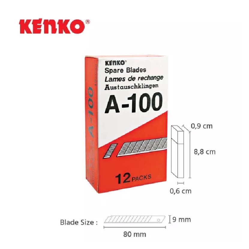 

Isi Cutter Kenko 1 Tube - Anak Cutter Kecil KENKO A-100