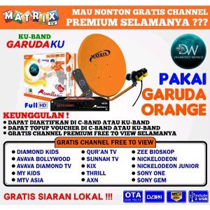 RECEIVER MATRIX GARUDA ORANGE Bagus