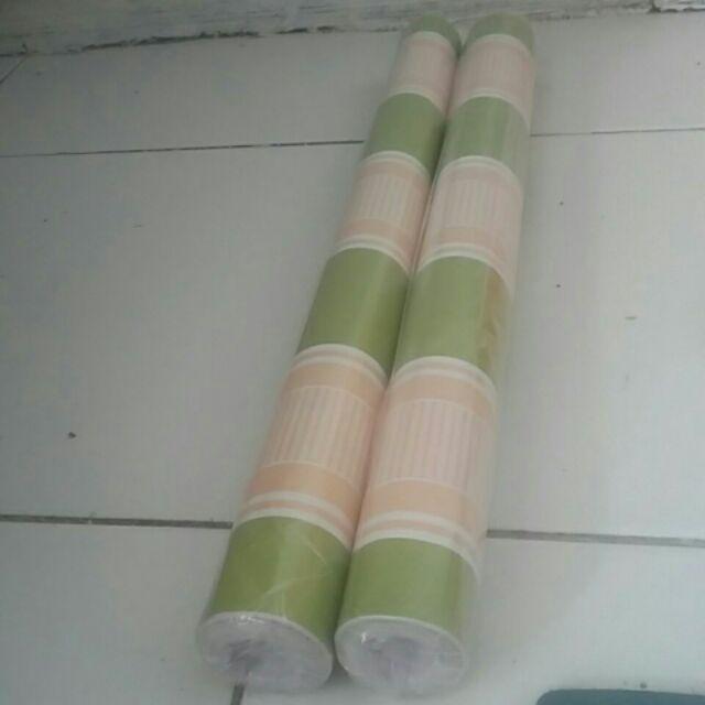 Wallpaper Dinding Original Termurah Motif Salur (cod)