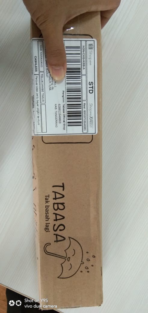 Tabasa Payung Lipat Winter Animal Tl 112