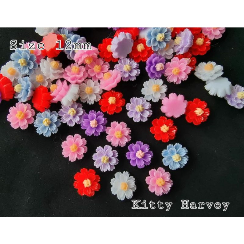 Resin Bunga Teratai cheerful colour