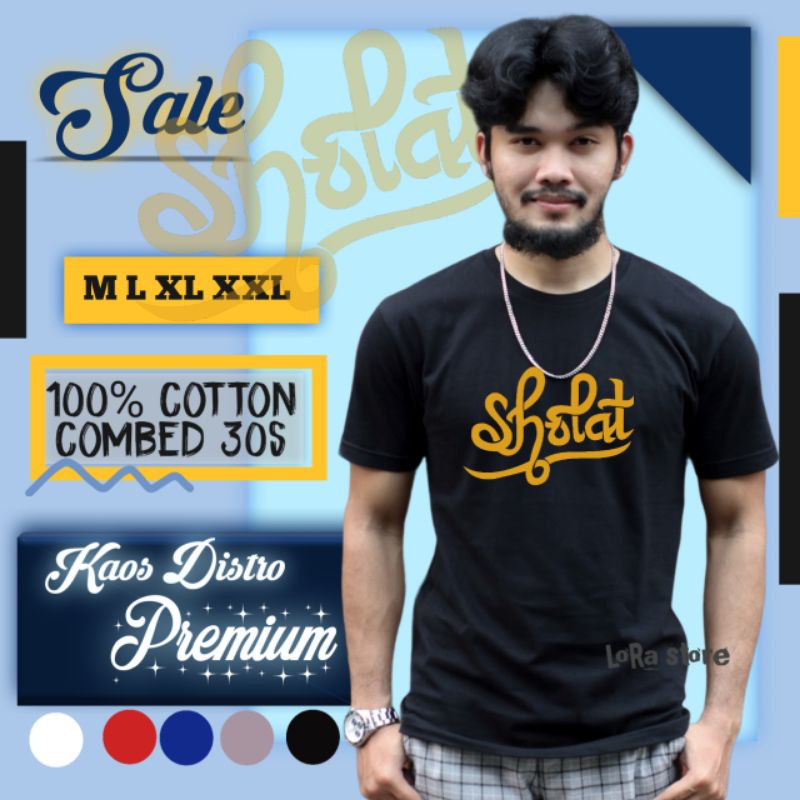 KAOS KATA ISLAMI - KAOS DAKWAH ISLAMI - KAOS PRIA MUSLIM - KAOS ISLAMI PREMIUM - KAOS COWOK ISLAM