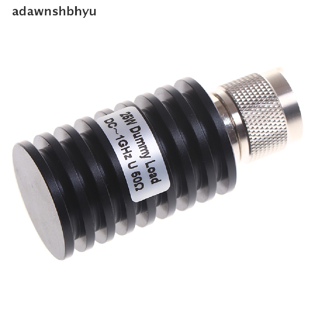 Adawnshbhyu RF Coaxial 25W U Style UHF PL259 M Male Konektor 50ohm DC-1GHz Dummy Load Plug