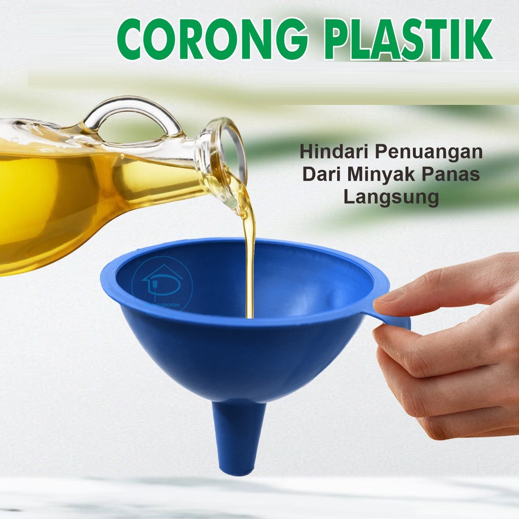 Corong Plastik 11,6 CM Corong Minyak Corong Plastik Besar Corong Besar Corong Kecil Corong Air