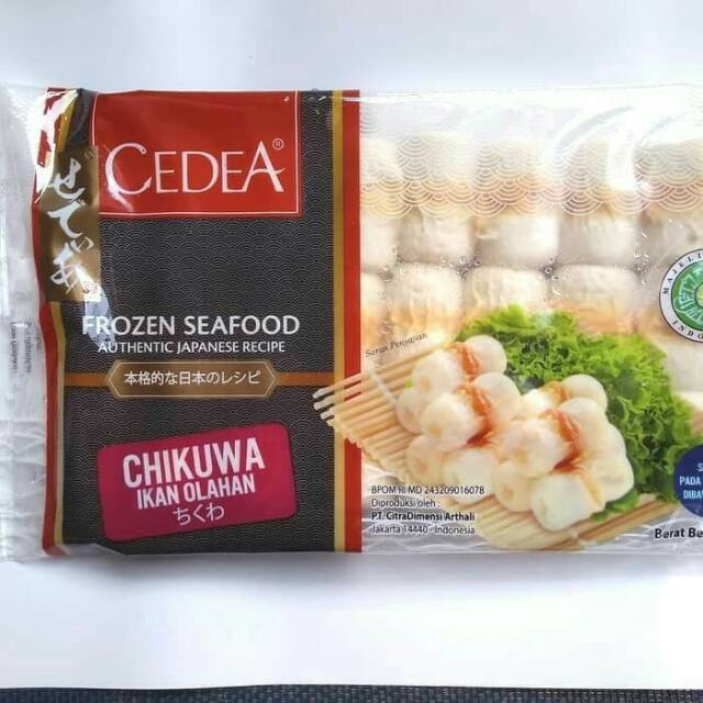 

Cedea chikuwa tray 250gr